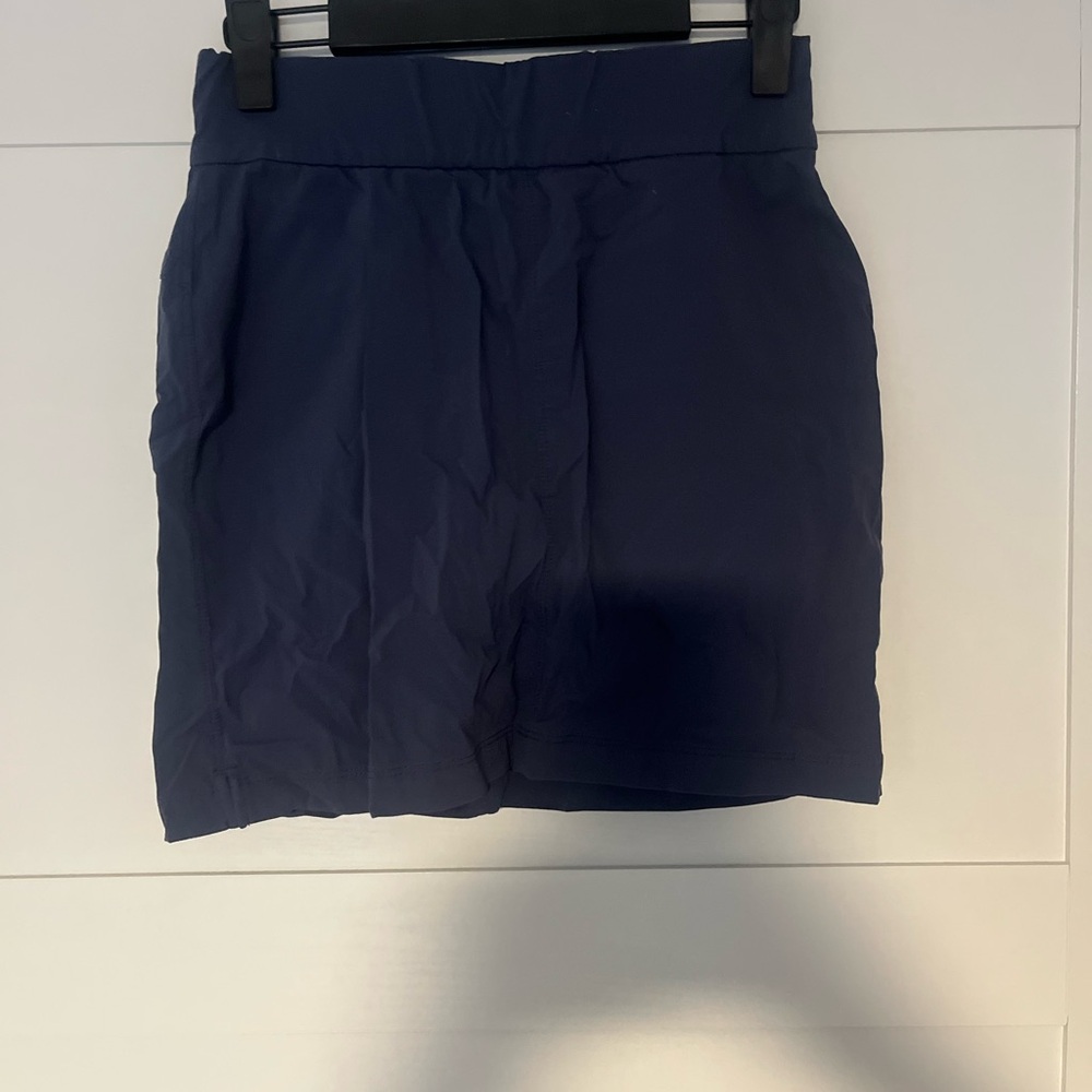 Navy Colombia Squort (skirt with shorts underneath)